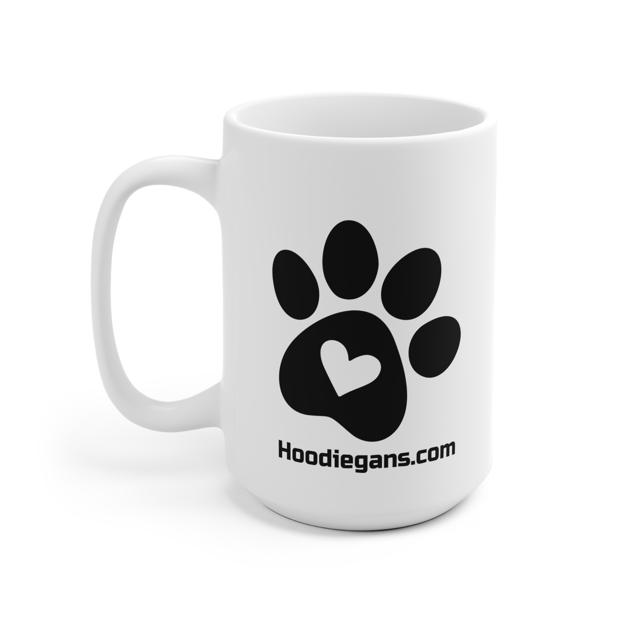 Finnish Spitz in Lapland Ceramic Mug — Hoodiegans Coffee Cup - Image 3